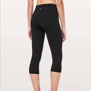 Lululemon wunder under crop full luxtreme midrise